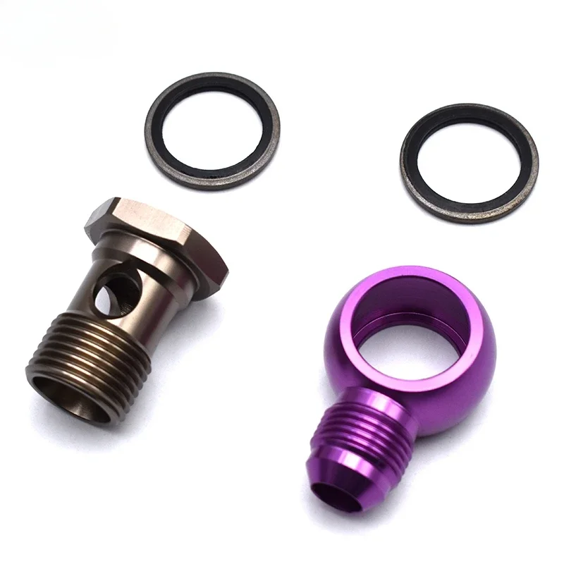 

Алюминиевый Болт Банжос М22 Х 1,5 Адаптер К AN8 AN10 Крутительный Шланг Конец Фитинга AN Топливного Масла Шланг Фитинг