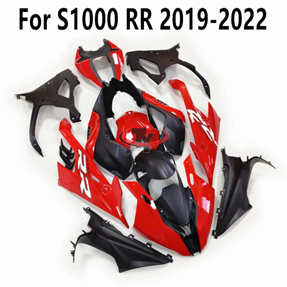 Bright Red Print High Quality Full Fairing Kit Bodywork Cowling For S1000RR S1000 RR 2019-2020-2021-2022