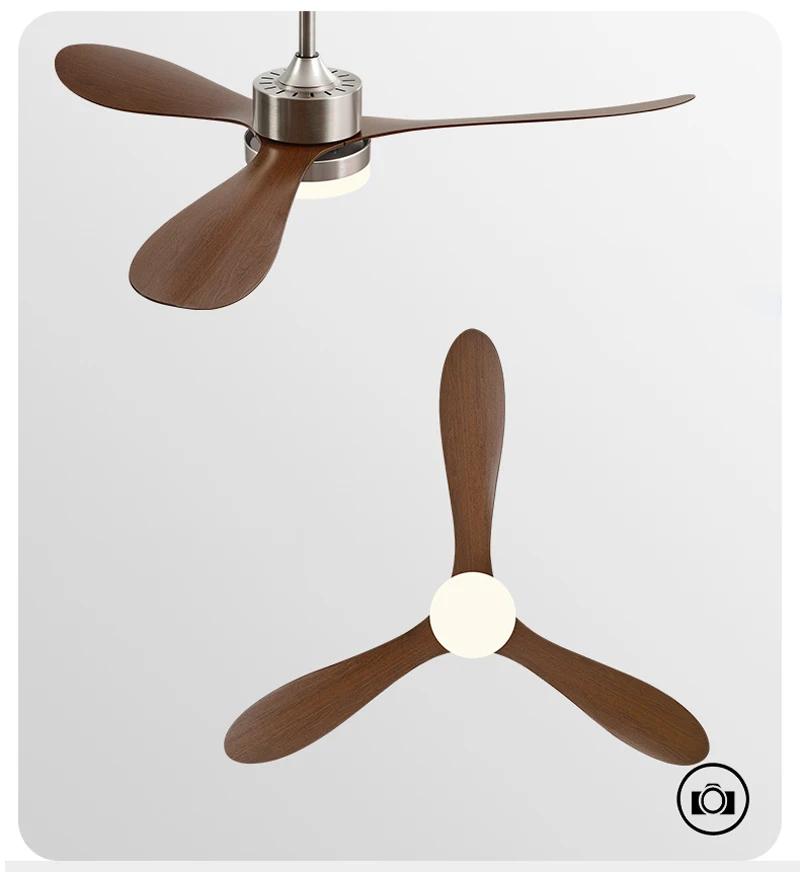 36/42/52 بوصة مروحة السقف الصناعية خمر ABS التهوية مع ضوء التحكم عن بعد منفاخ الزخرفية الرجعية مراوح كبيرة