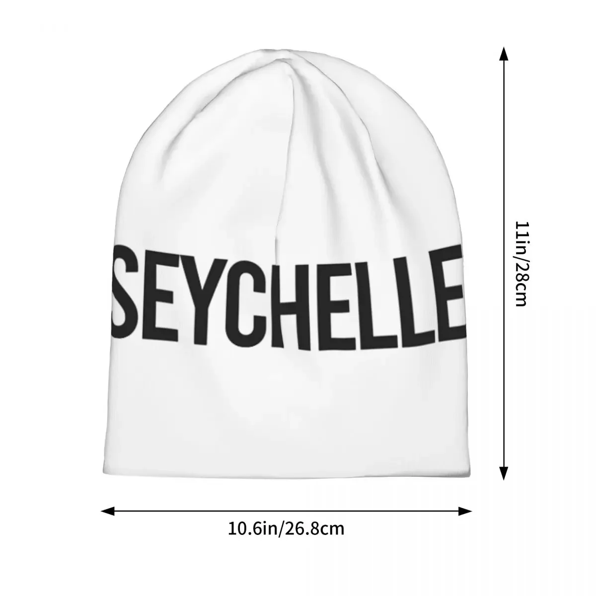 Seychelles Country Flag Bonnet Hat Cool Outdoor Skullies Beanies Hats for Men Women Summer Dual-use Caps