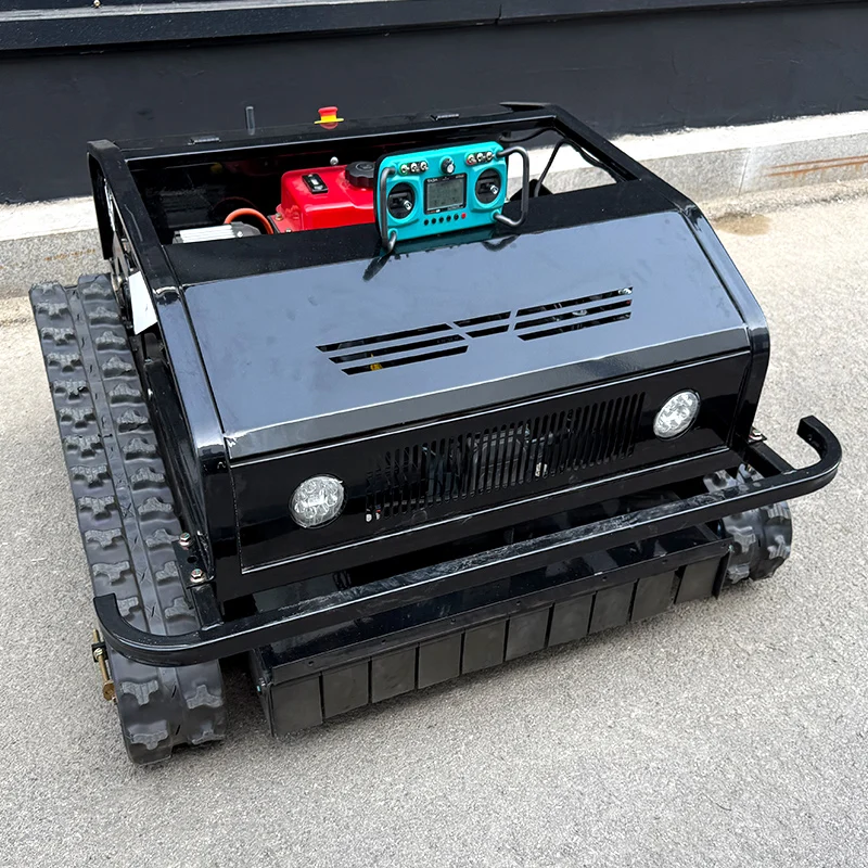 Tosaerba telecomandato personalizzato Robot da taglio senza fili semovente Trattore da prato multifunzione a 4 tempi