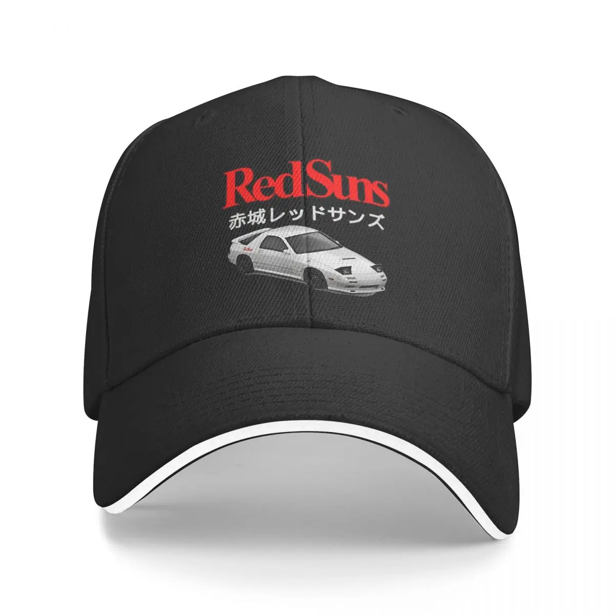 Redsuns FC3S Initial D Baseball Caps Vintage Sandwich Cap Unisex Adjustable Hats Cap Outdoor