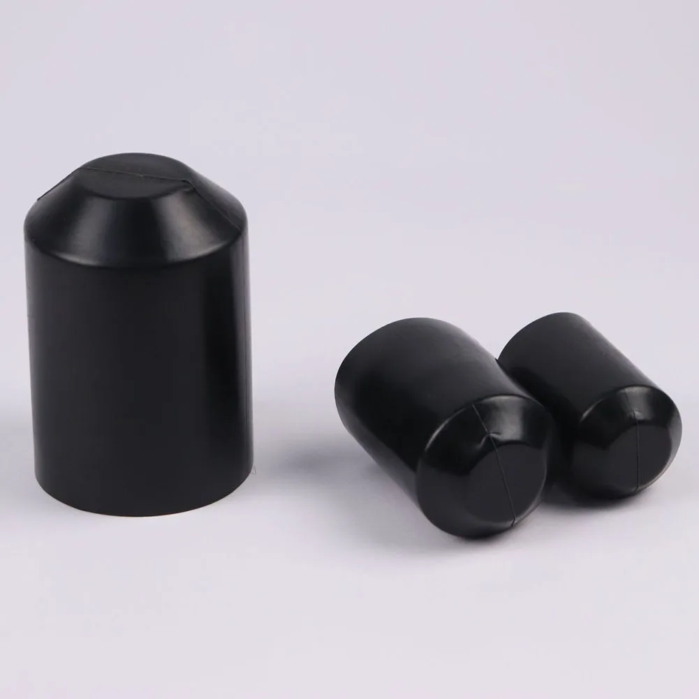 10 PCS Heat Shrink End Seal Cap 110 °C Full Shrink Temperature Insulated Wrap Wire Protect Cover Bottom Cable Sleeves