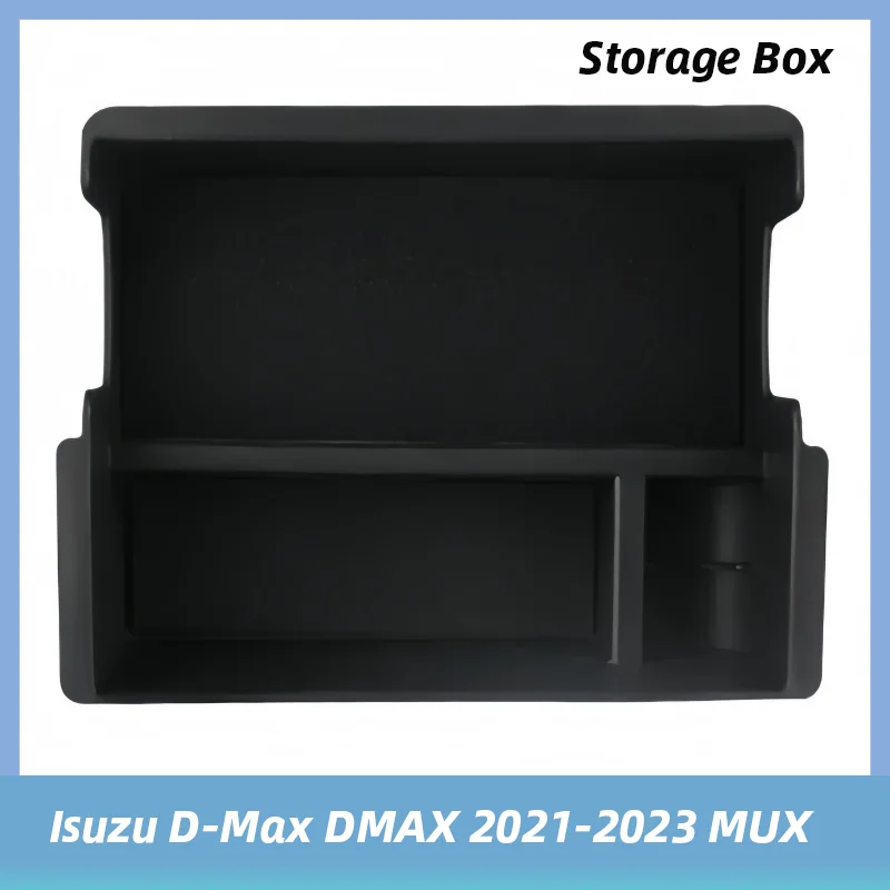 

Car Interior Armrest Organizer Storage Glove Box Tray Container Pallet For Isuzu D-Max 2021 2022 2023 Center Console Accessories