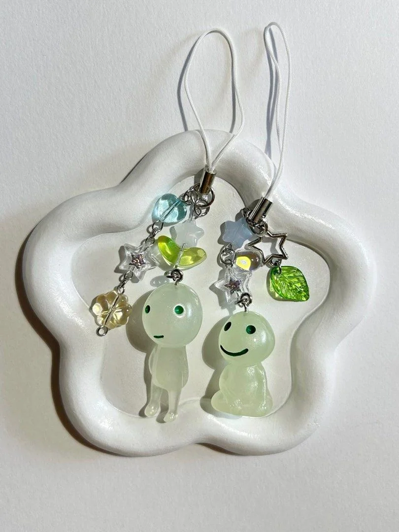 Ghost Princess Tree Elf kodama phone charms