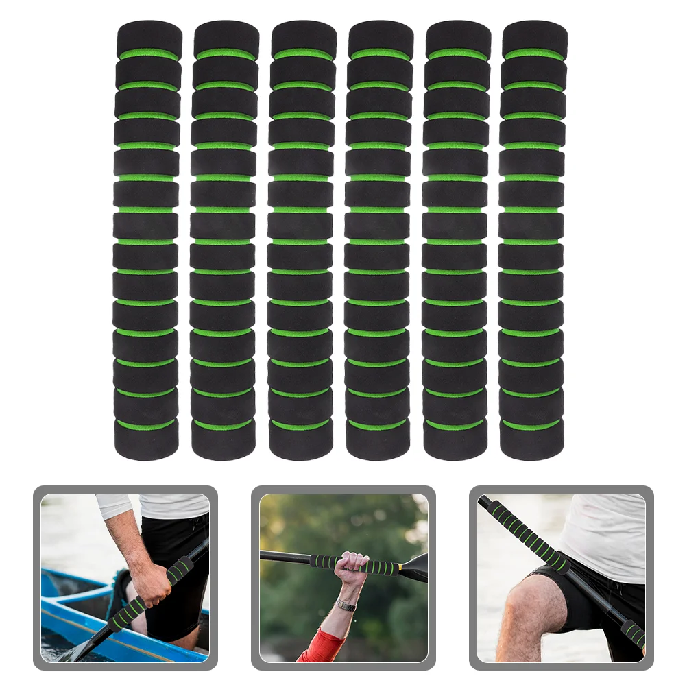 

3 Pairs Colorful Sponge Grips Paddle Handle Cover Professional Kayak Accessories Canoe Anti-slip Wraps