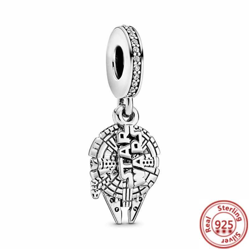 MINISO Disney Hot selling S925 Sterling Silver Harry Potter Charm Suitable Original Pandora Bracelet Exquisite Gift For Women