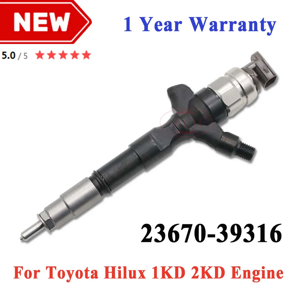 

Новые дизельные форсунки 2367039316, 2367039315, 23670-39315, 23670-39316 для Toyota Hilux 1KD, 2KD