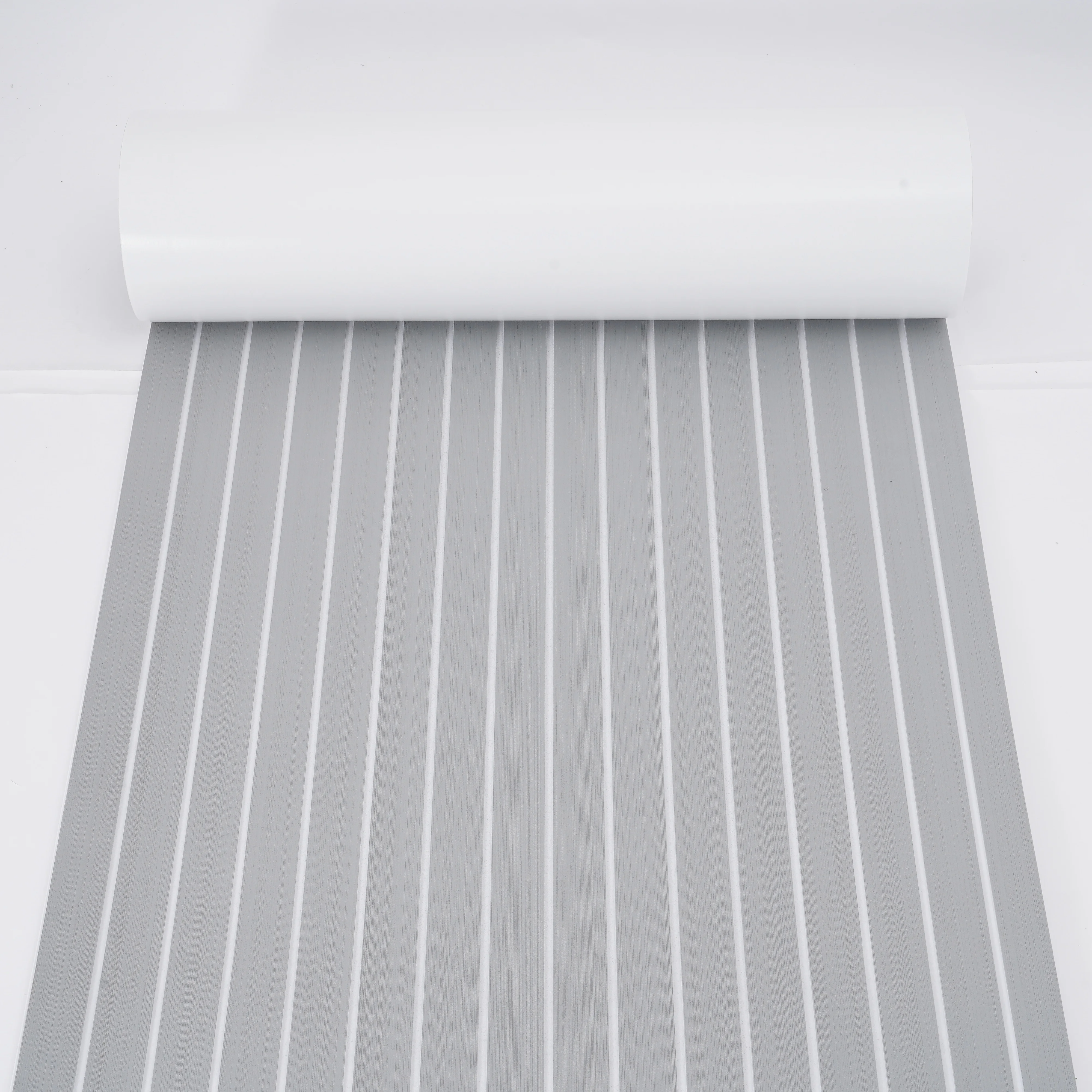 240 cm x 90 cm EVA-schuim teakhouten vloermat voor bootdek RV jacht zelfklevend waterdicht antislip snijdbaar upgrade niet gemakkelijk te vervormen
