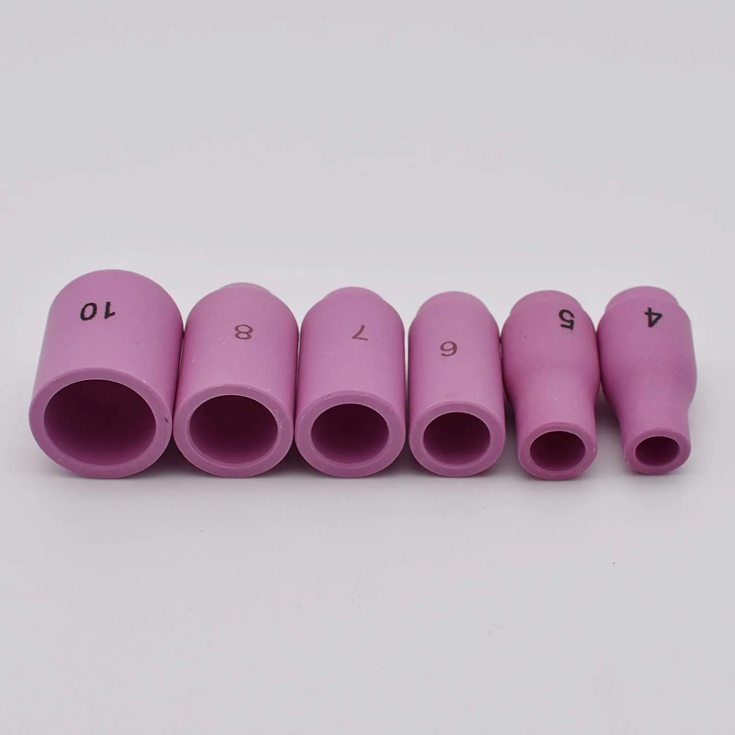 10Pcs Alumina Ceramic Cup Nozzle 13N08 13N09 13N10 13N11 13N12 13N13 for TIG Welding Torch WP9/WP20