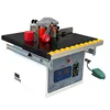 Máquina de bandas de bordes Manual, 1200W, encolado de doble cara, portátil, para carpintería, 220V 1