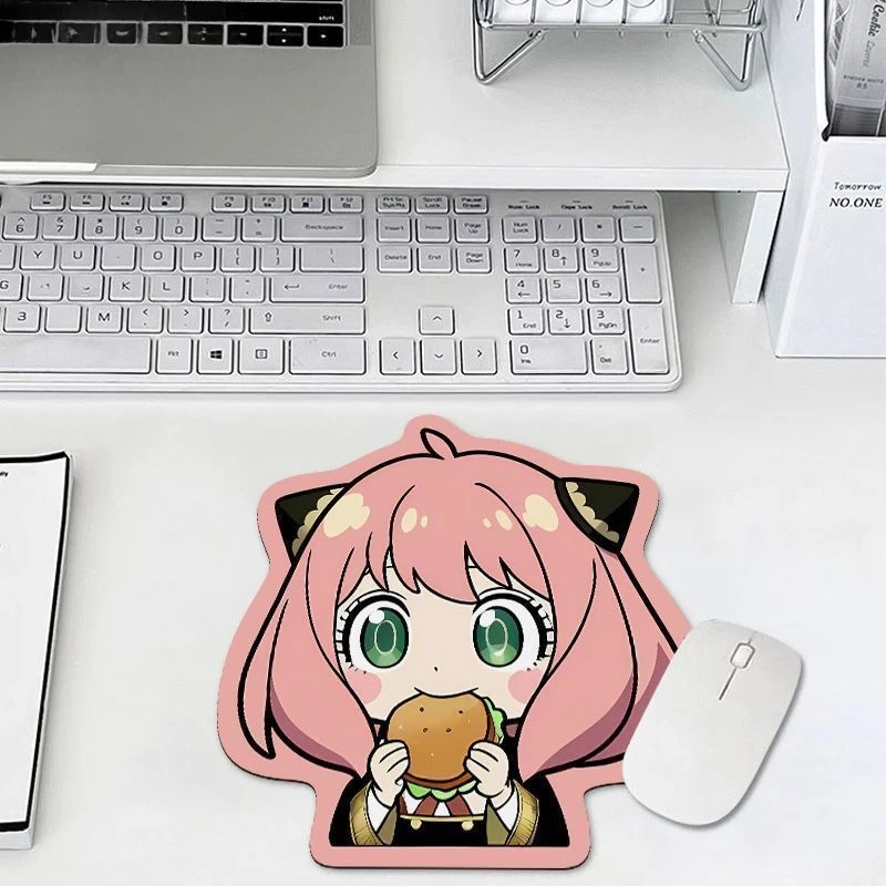 SPY FAMILY Anya Forger Anime Cartoon Cute Alien Mouse Pad Creative Kawaii 2D Boys and Girls Home Office Desk Mat Gift Wholesale