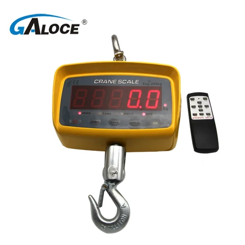 GSP909 Digital  Weighing Hook Crane Scale 200kg