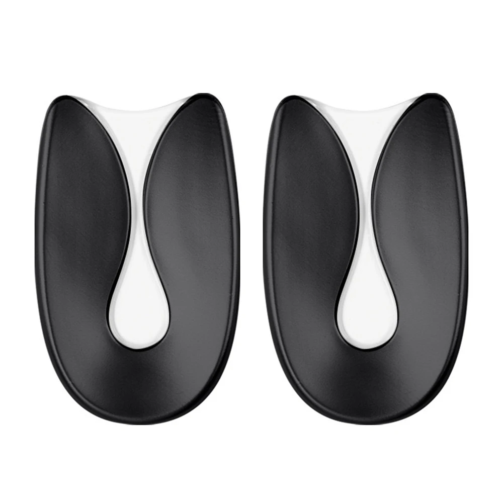 1 쌍 실리콘 발 뒤꿈치 깔창 흡수 신발 패드 자체 접착 발 뒤꿈치 패드 충격 발바닥 근막염 발 통증 완화 젤 쿠션