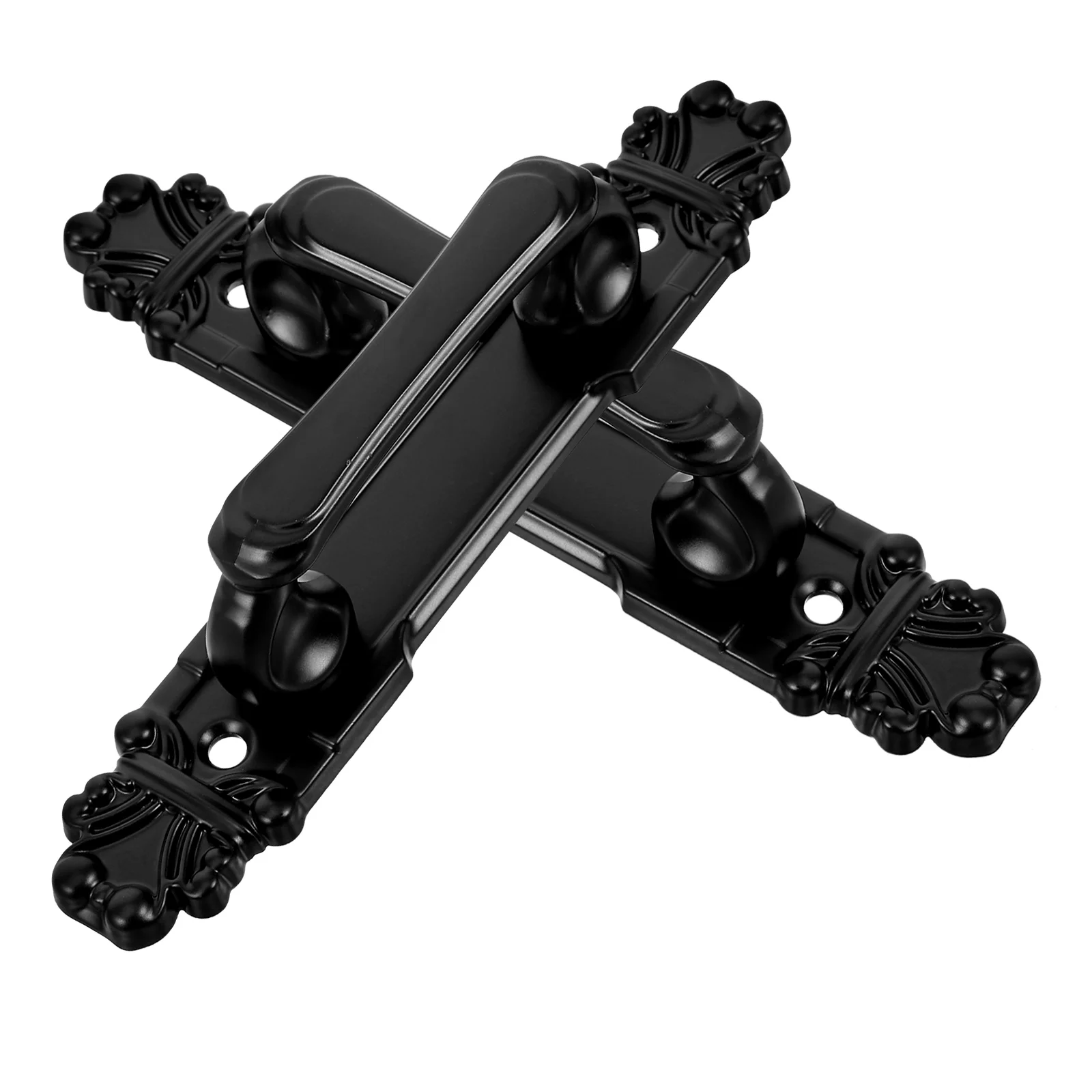 2 Pcs Barn Door Handle Pull Furniture Pulls Sliding Wardrobe Accessories Copper Knob