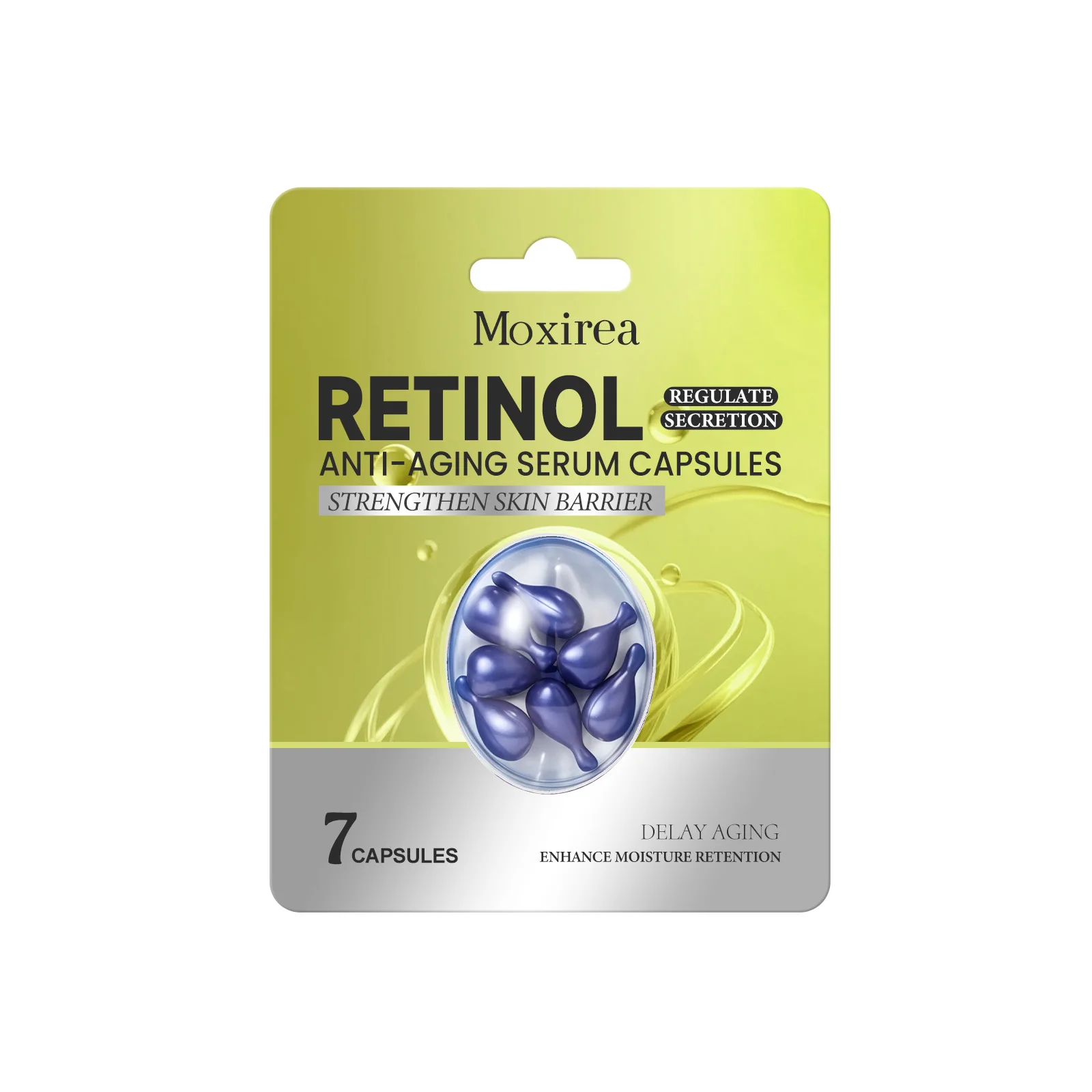 Retinol Serum Reduce Melanin Anti Aging Fade Fine Line Improve Barrier Repair Skin Moisturizing Nourishing Face Essence Capsule
