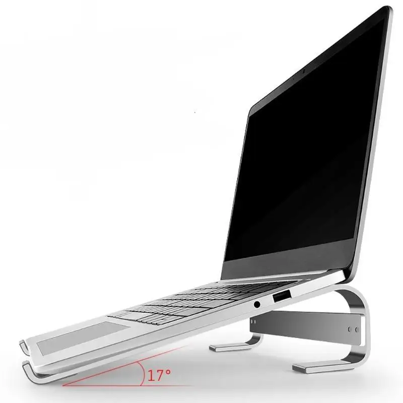 652F Laptop Riser Stand Lightweight Stable Kickstand Stand Tablet Notebook Heightening Bracket for Home Office