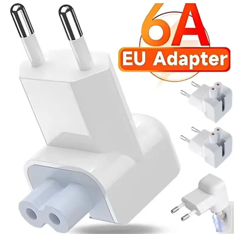 Laptop Adapter Travel EU AC Charger For MacBook MagSafe 45/60/85W Power Travel Wall Outlet Converters for Mac iBook IPad Pro Air