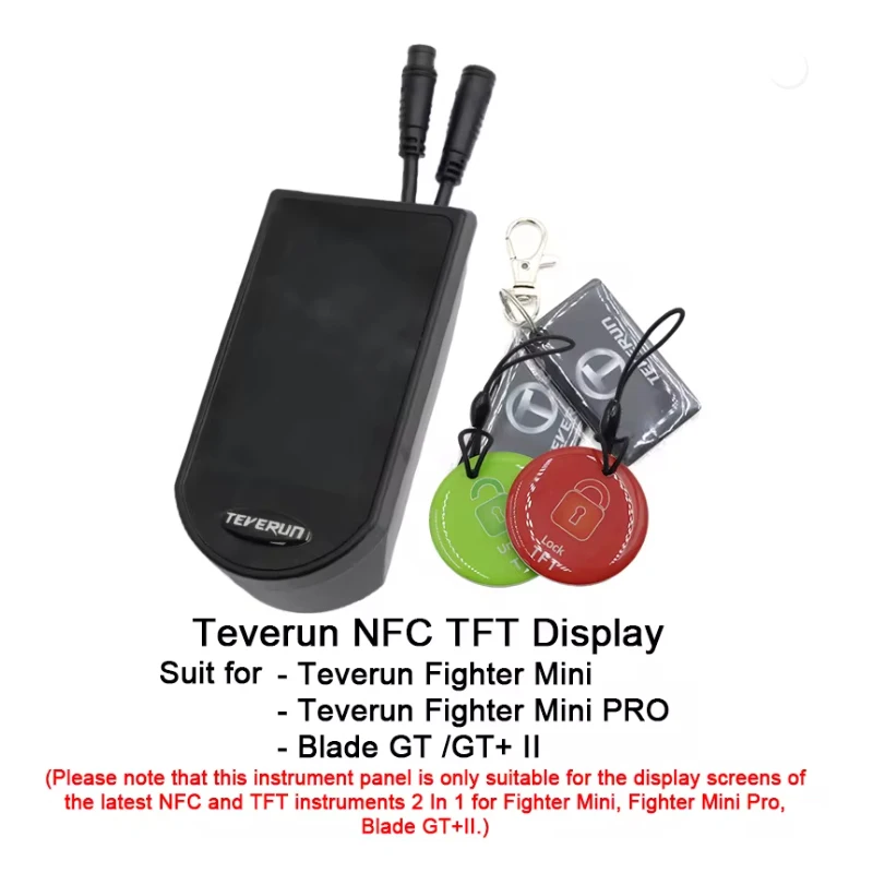 TFT Display Blade GT Ll/GT+ II Te ver un Fighter Mini/Pro Electric Scooter Display Parts Black 100%