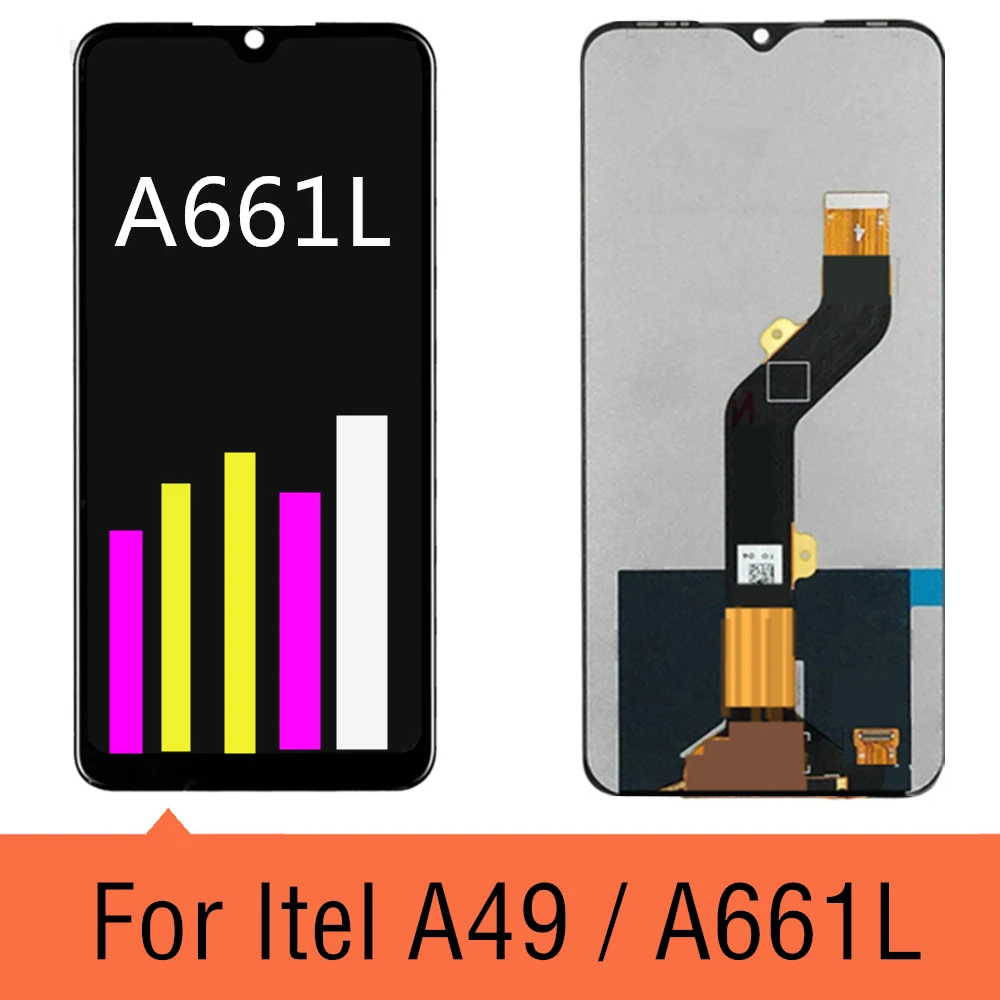 6.6 inch For Itel A49 A661L touch LCD Display Touch Screen Digitizer Replacement