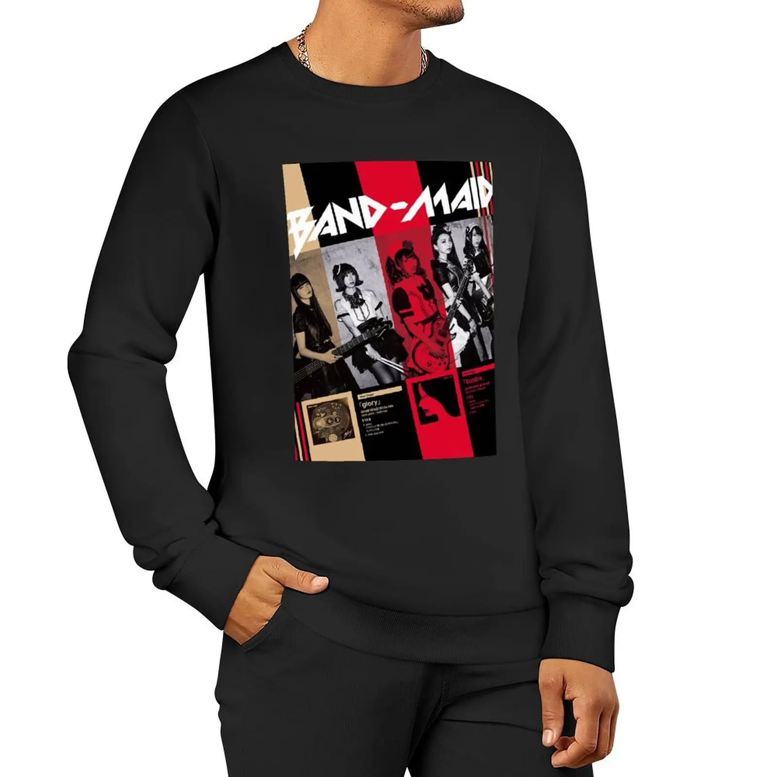 Best Band Maid New Artwor| Perfect Gift Pullover Hoodie clothes for men blouse aesthetic clothing oversize sweatshirt