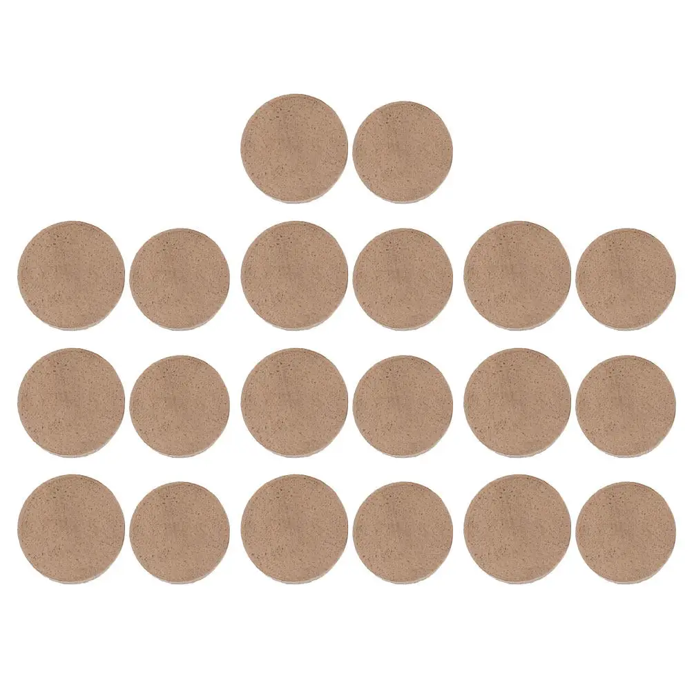 

20 шт. сменных наконечников для бильярдных киев, прочные наконечники для улучшения контроля над шаром, портативные, удобные для хранения