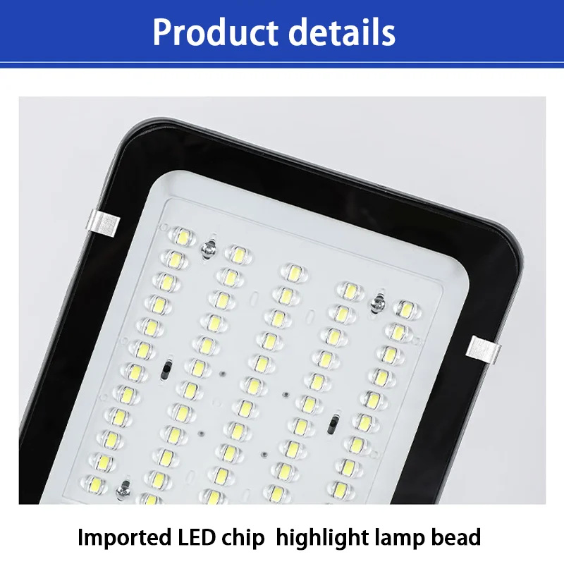 9000 واط أضواء الشوارع الشمسية في الهواء الطلق وقوف السيارات التجارية ضوء الغسق إلى الفجر الشمسية الأمن الأضواء الكاشفة مصباح للطاقة الشمسية ل طريق ساحة #4