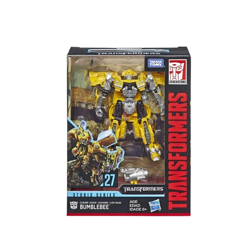 Original Transformers Movie:BUBBLEBEE Studio Series SS27 BUBBLEBEE Deluxe Class Action Figures Transformable Model Kit