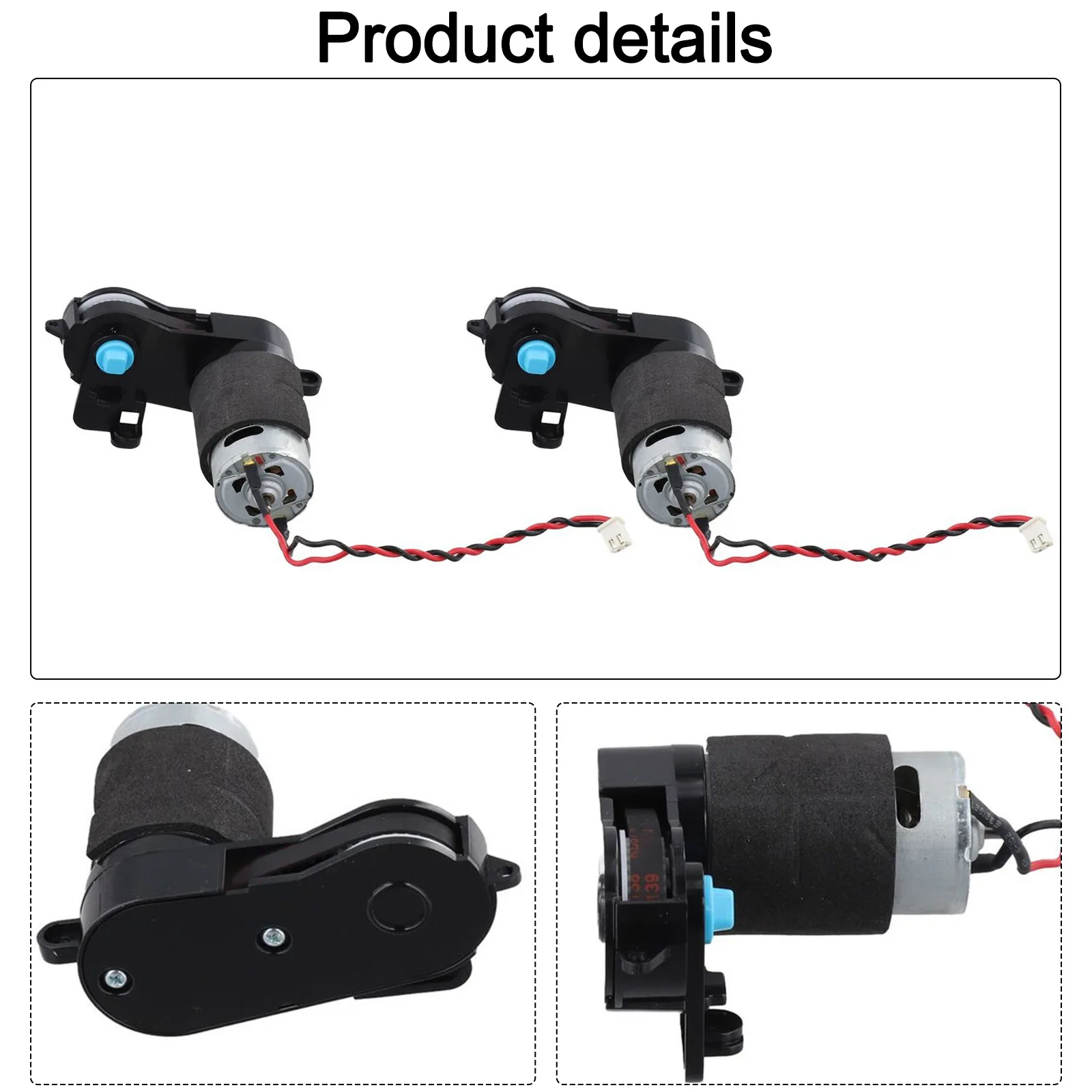 Floor Cleaning Floor Scrubber Motor Robot Vacuum Motor Appliance Black Silver Efficient Performance Excellent Cleaning