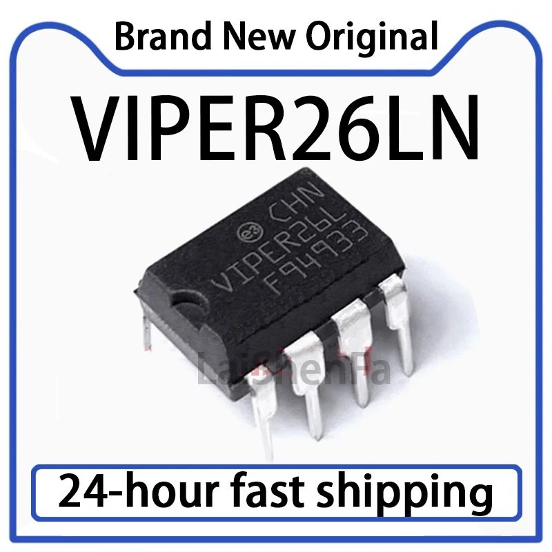 10PCS VIPER26LN VIPER26L Direct DIP-7 Power Management Chip Original Stock