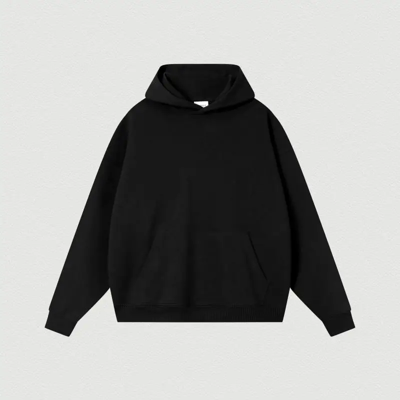 NONE Custom Logo 400GSM Oversized French Terry Hoodie 4