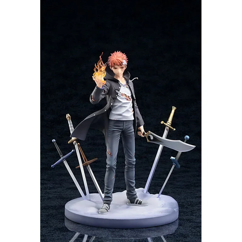 In Stock Original Genuine AMAKUNI AmiAmi Fate/kaleid Liner Emiya Shirou 1/7 27CM PVC Action Anime Figure Model Toys Gift