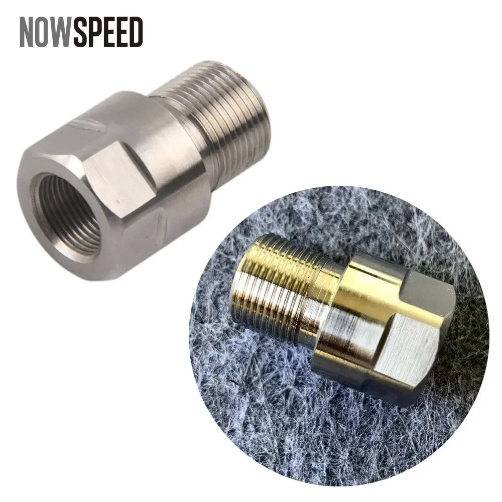 High Strength Stainless Steel Hex Thread reducer Adapter 1/2-28 M14x1 M15x1  to 5/8-24