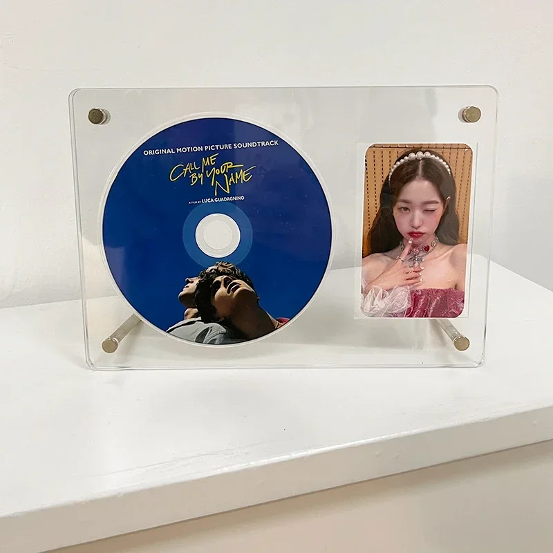 Acrylic Picture Frame Cd Display Kpop Idol Photo Frame Picture Poster Holder Desktop Decor Photo Display Stand CD Idol Album 액자