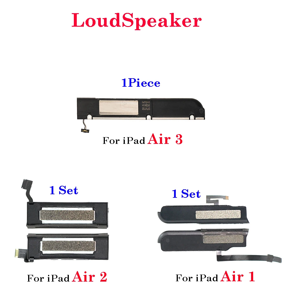 Loud Speaker LoudSpeaker Buzzer Ringer Module Flex For iPad Air 1 2 3 A1474 A1475 A1476 A1566 A1567 A 2152 A2153 A2154 A2123