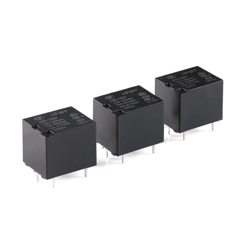 Hongfa relay HF3FF-005/012/024-1ZST 5 pins, a set of conversions, small high power