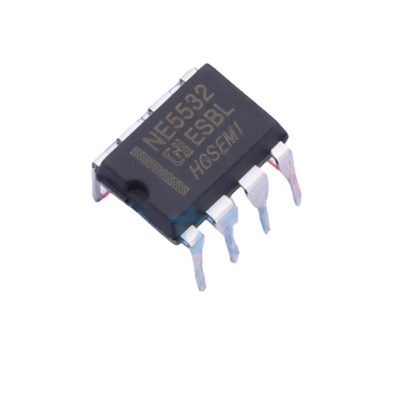 2ชิ้นชิประบบเสียง NE5532P NE5532N Op Amp เสียงรบกวนต่ำ Op Amp DIP-8ในสาย