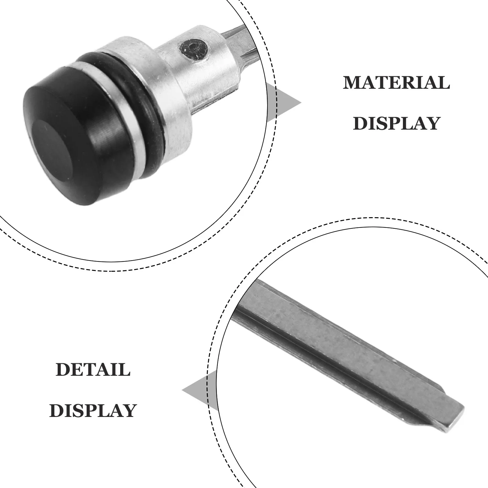 Sturdy Metal Piston Assembly Pneumatic Nail Gun Driver Replacement for Picture Framing Tools Photo Frame Making Accessories High