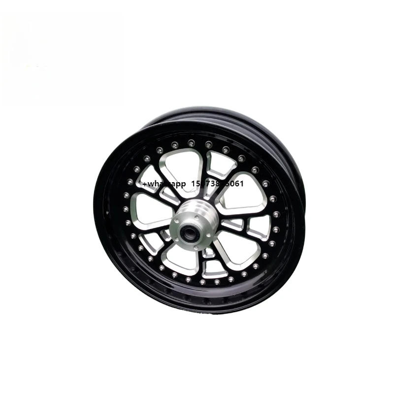 

Purple flame custom CNC wheel hub, universal motorcycle wheel hub