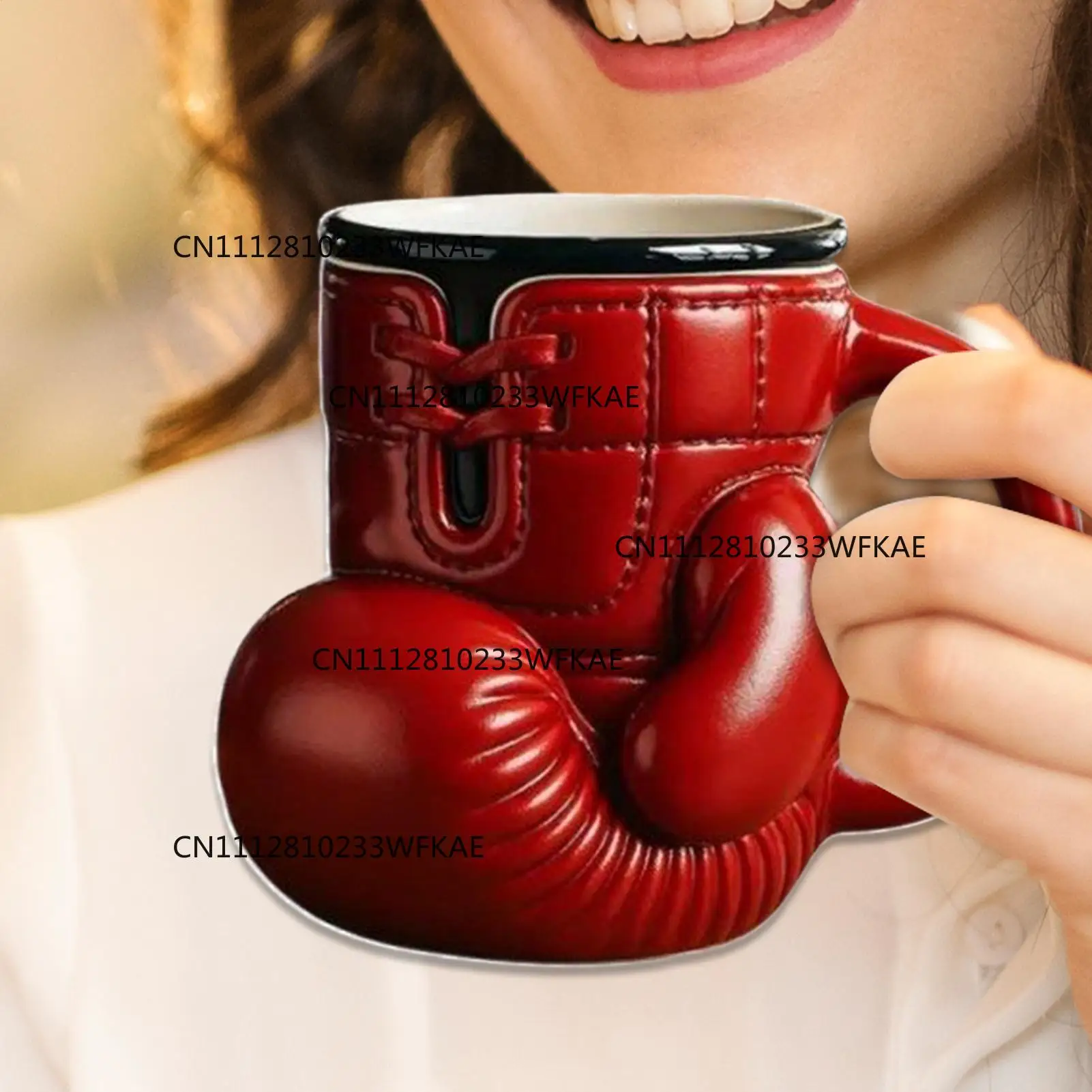 Small Boxing Glove Mug Novelty Drinking Cups Water Drinking Containers For Coffee Tea Beverage Multifunctional Resin Beer Cups