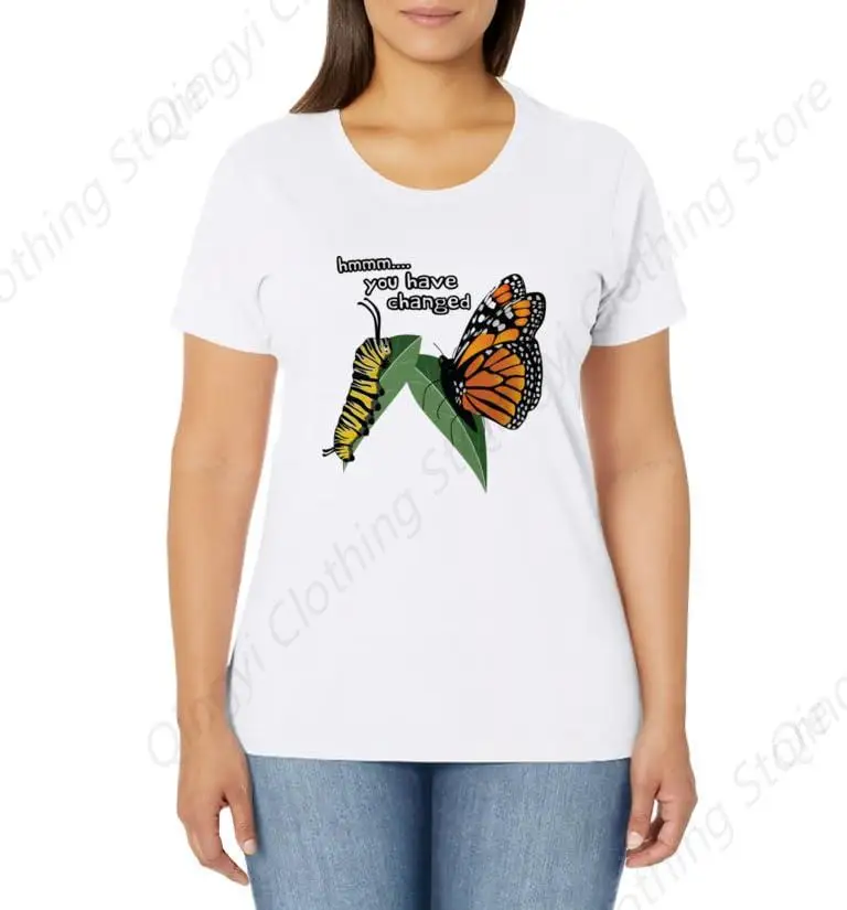 Funny Silly Caterpillar Monarch Butterfly Humor TShirt Gift