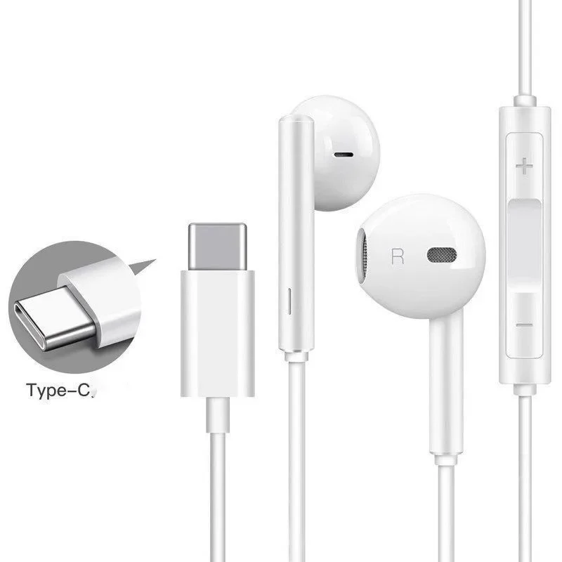 Honor Headphone Usb Type C Earphone For Honor 400 300 200 100 70 80 90 Pro X8 Magic V5 V3 6 5 8 Noise Canceling Earbuds Headsetk