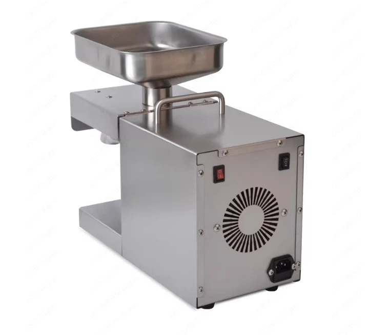Kitchen Stainless Steel Oil Extractor for Peanut, Sunflower, Sesame & Rapeseed, Small Home Oil Press Machine