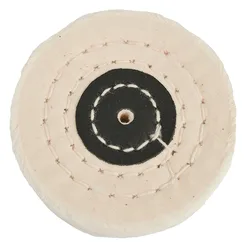 50-200mm White Cotton Lint Cloth Buffing Wheel Gold Silver Jewelry Mirror Polishing Wheel Grinder Tool Polishing Disc Polisher