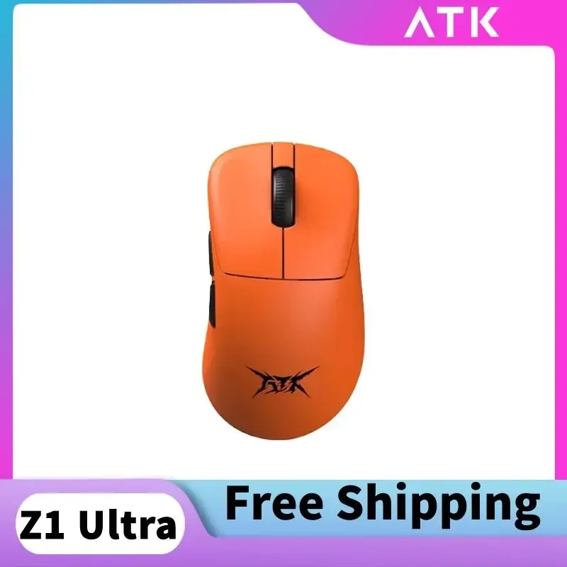 

ATK Z1Ultra 8Khz Ultra Wireless Dual-mode Lightweight Mouse PAW3950 30Kdpi Low Latency Macro Defines Wireless Gaming Mouse