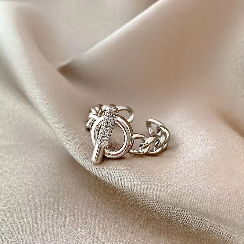 Ot مشبك الشكل افتتاح قابل للتعديل حلقة زوجين قابلة للوصول إليها فاخرة متعددة الاستخدامات