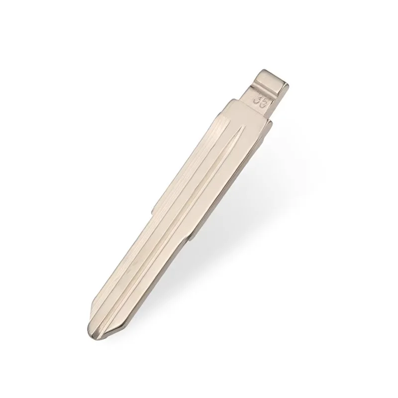 10Pcs/Lot Replacement Uncut Flip Key Blade #35 SZ11R Metal Blank Emergency Key Fit Suzuki Alto Compatible With KD VVDI Key Cutti