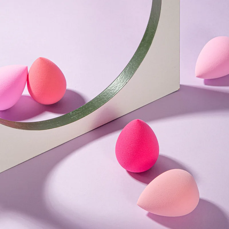 Zestaw gąbek do makijażu, kosmetyczne jajeczka do blendowania, puszki do makijażu do płynnych, kremowych i pudrowych kosmetyków, wielokolorowe, bez lateksu, do stosowania na sucho i na mokro, narzędzia do makijażu.