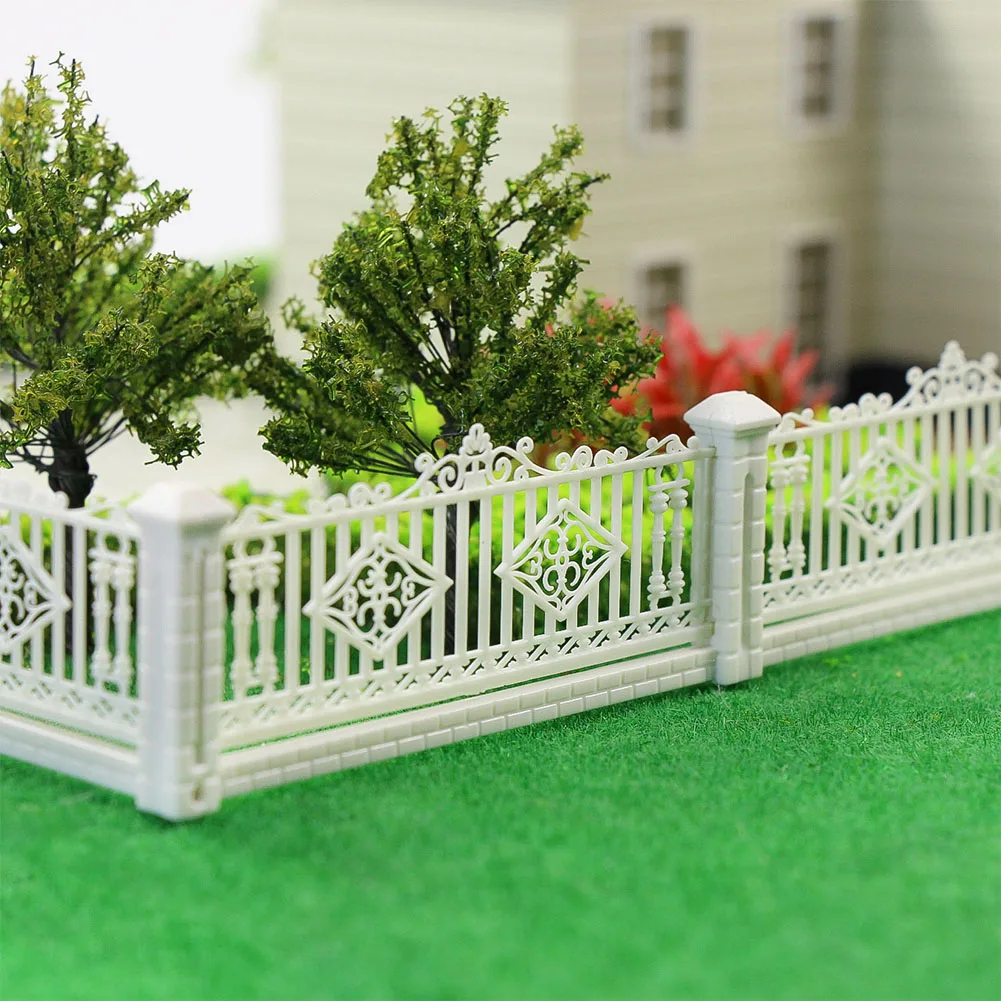 HO OO Scale Detachable Model Fences for Model Building Scene 3x23cm GY43087