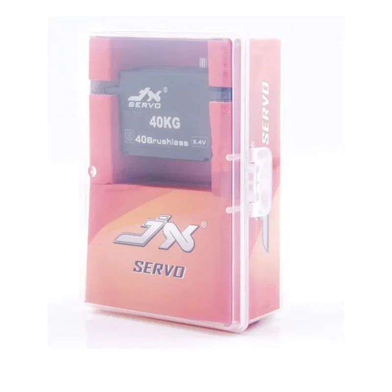 JX B40 40 كجم 8.4 فولت بدون فرش عزم دوران عالي جسم قصير أجهزة معدنية كاملة 1/8 1/10 جهاز تحكم عن بعد للسيارة RC #5